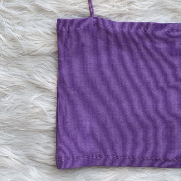 Cropped Ribbed Cami - Picture 4 of 9